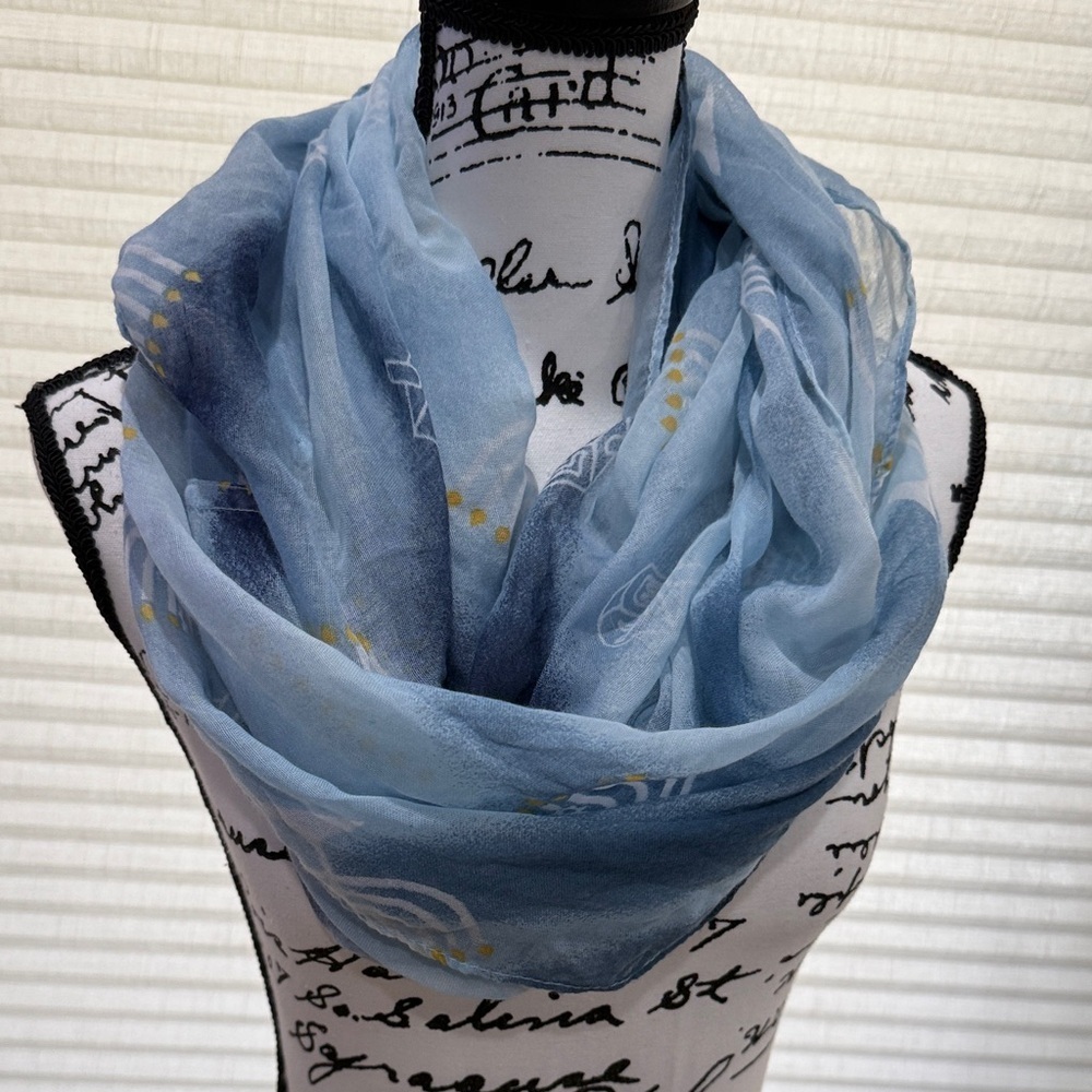 Blue Women's Scarf